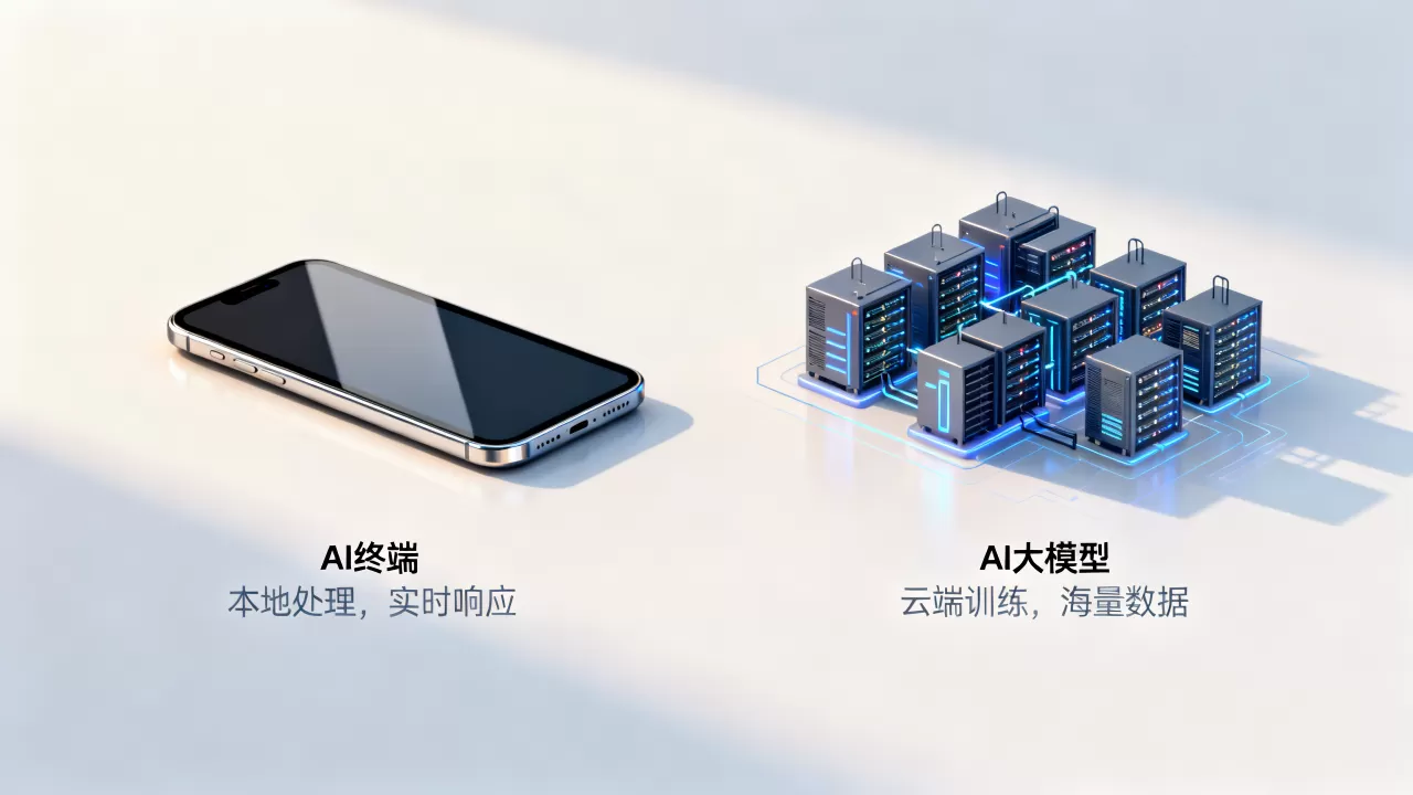AI终端和AI大模型有什么区别？AI终端和AI大模型的区别