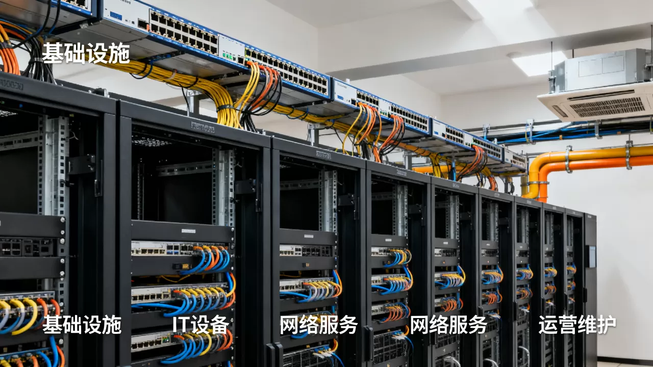 IDC机房产业链现状如何？数据中心产业链上下游详解
