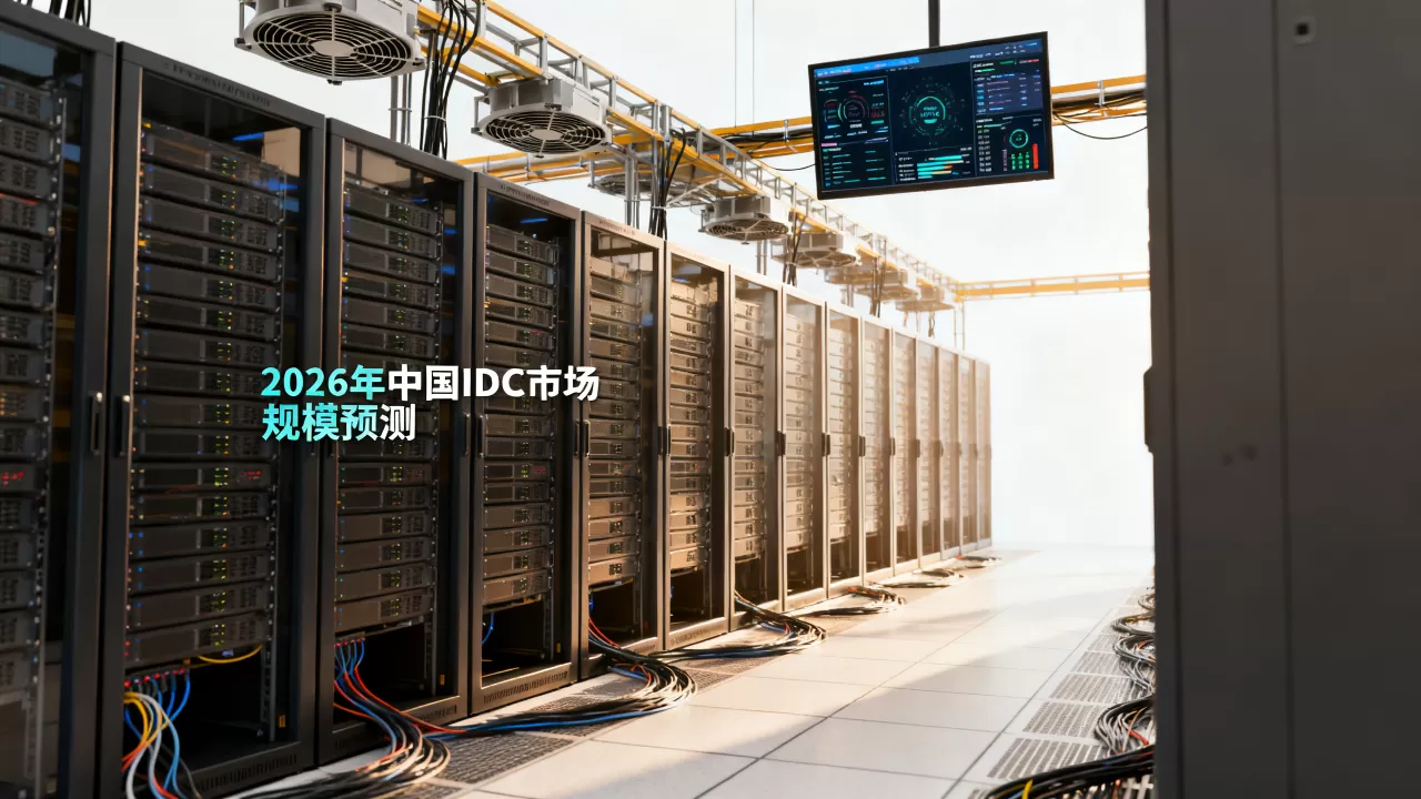 IDC机房市场规模预测数据是多少？2026年中国IDC市场规模预测