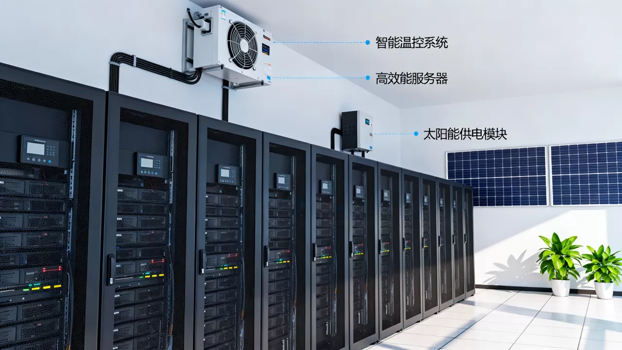 IDC机房如何实现可持续发展战略？绿色节能数据中心建设方案