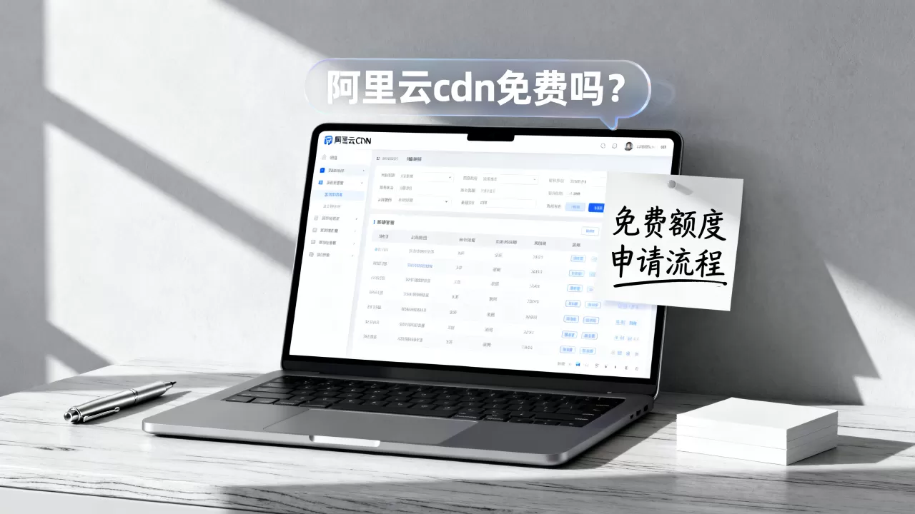 阿里云cdn免费吗？阿里云cdn免费额度怎么申请