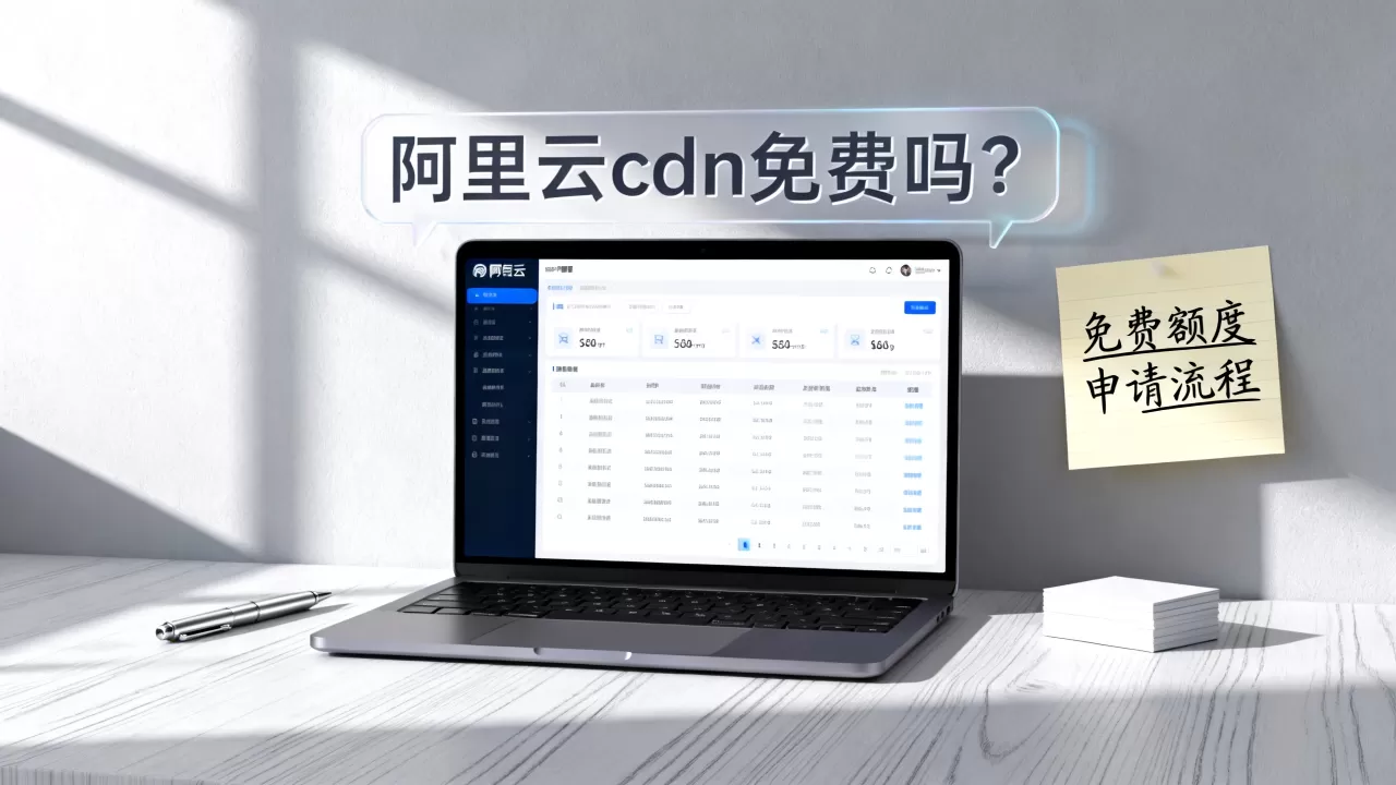阿里云cdn免费吗？阿里云cdn免费额度怎么申请