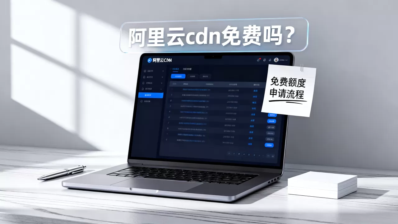 阿里云cdn免费吗？阿里云cdn免费额度怎么申请