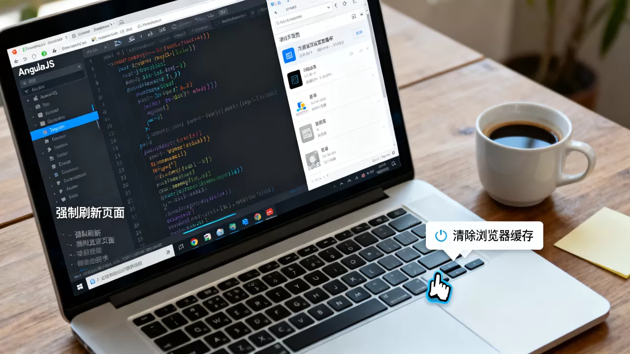 AngularJS清除浏览器缓存怎么操作？如何强制刷新页面