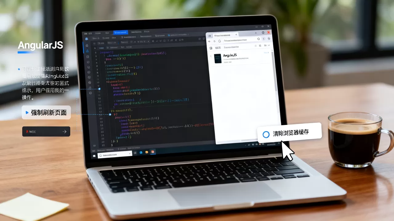 AngularJS清除浏览器缓存怎么操作？如何强制刷新页面
