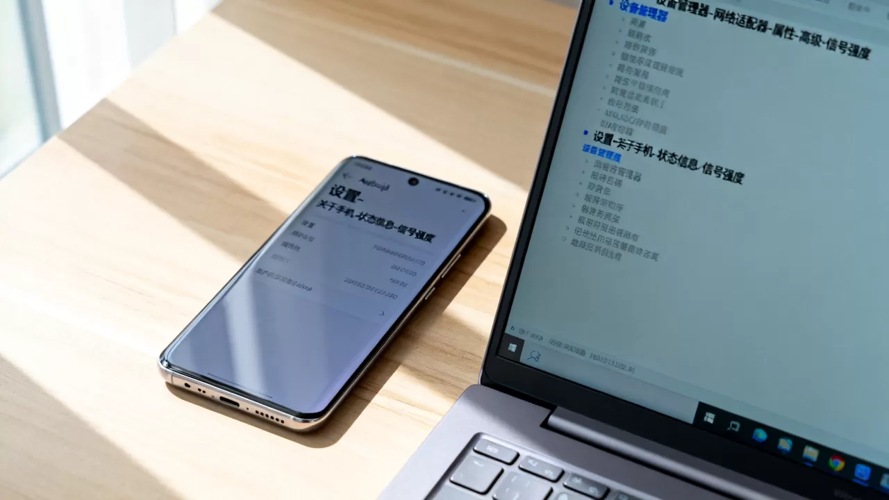 安卓4g信号强度怎么查？windows系统如何获取安卓网络信号