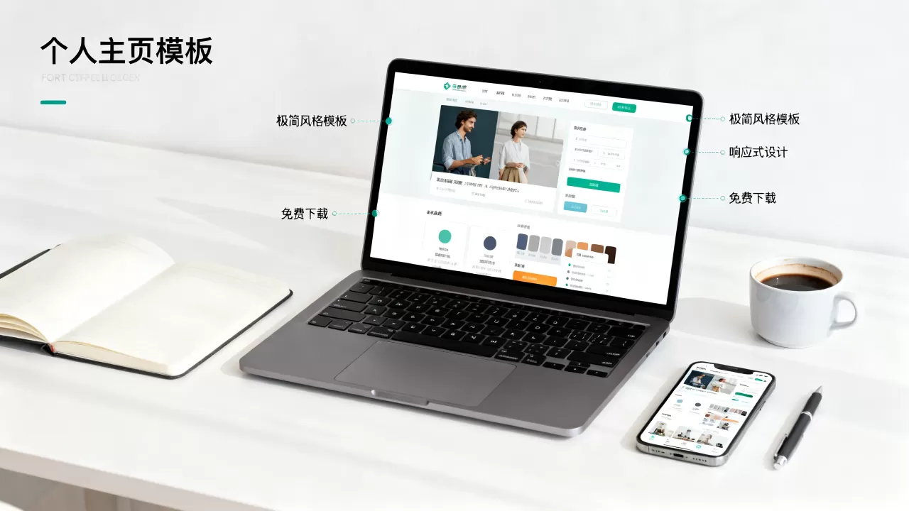 个人主页网站模板怎么选？2026最新免费高颜值模板推荐