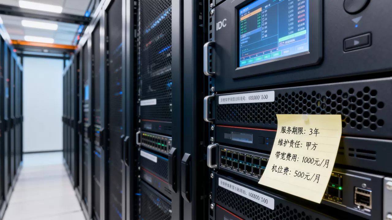 IDC机房托管服务协议内容有哪些？IDC机房托管服务费怎么算