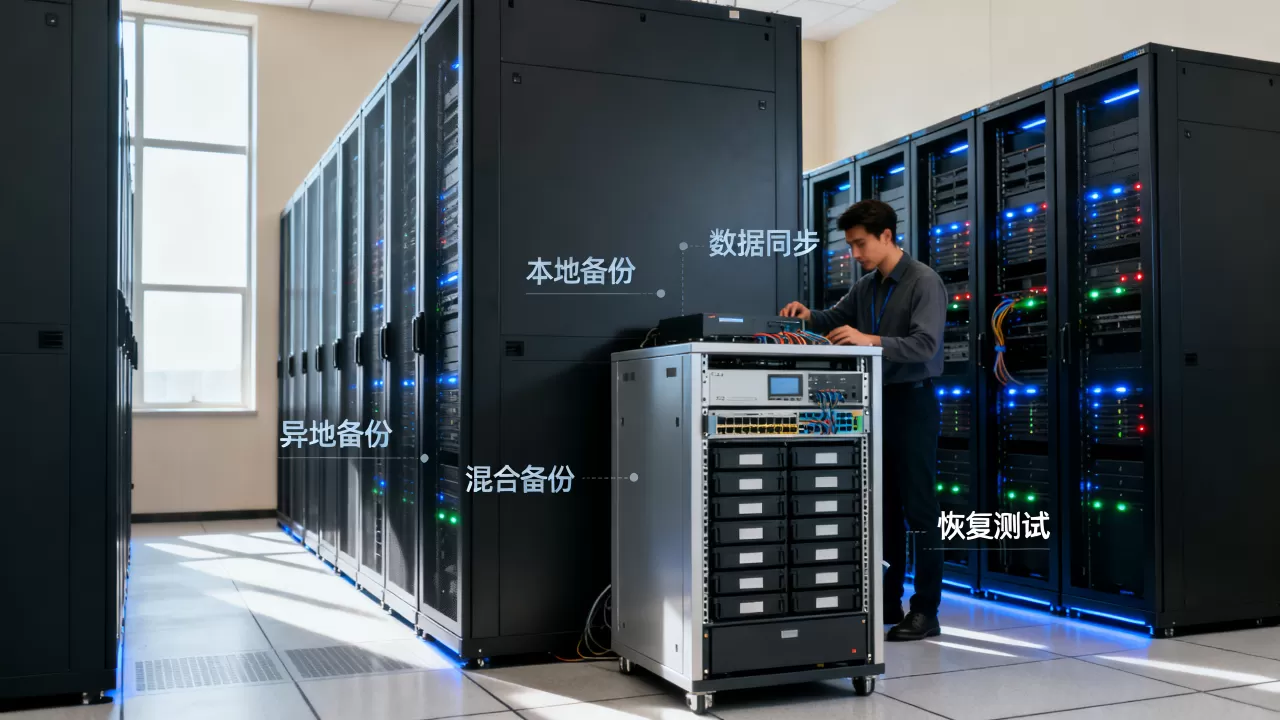 IDC机房容灾备份方案怎么做？容灾备份方案有哪些类型