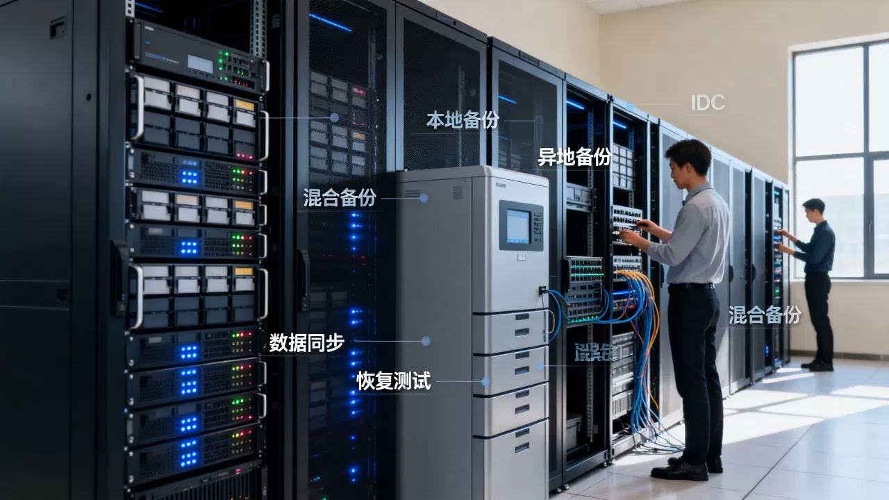 IDC机房容灾备份方案怎么做？容灾备份方案有哪些类型