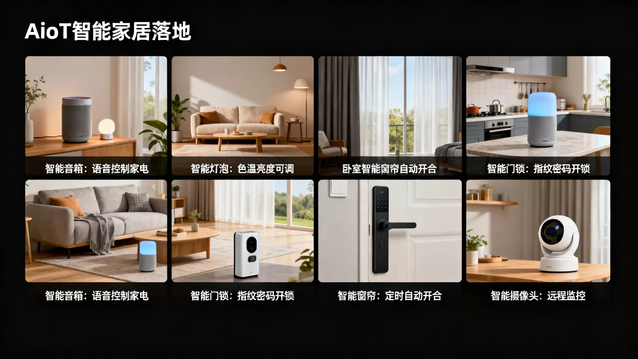 AIoT实际应用产品有哪些?智能家居落地场景案例 AIoT实际应用产品有哪些?智能家居落地场景案例