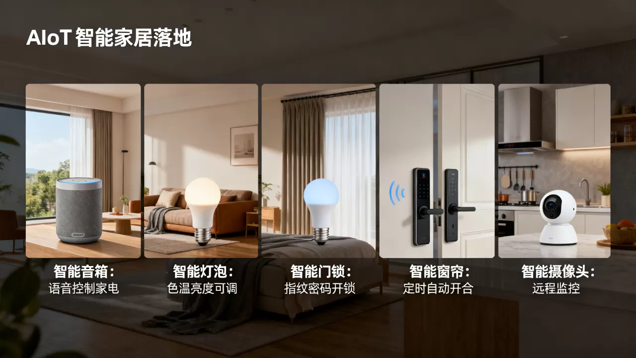 AIoT实际应用产品有哪些?智能家居落地场景案例 AIoT实际应用产品有哪些?智能家居落地场景案例