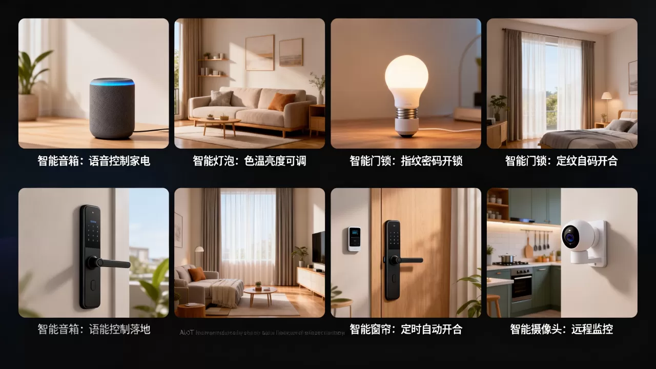 AIoT实际应用产品有哪些?智能家居落地场景案例 AIoT实际应用产品有哪些?智能家居落地场景案例