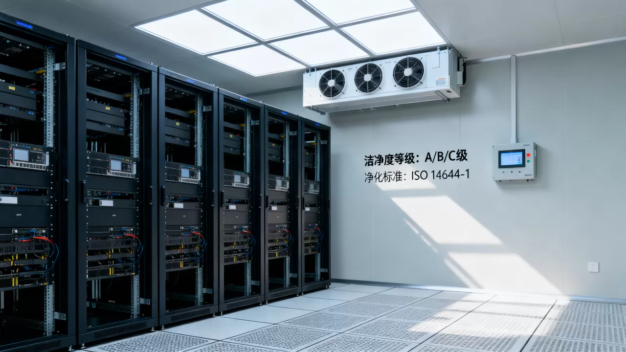 IDC机房洁净度要求等级是多少？机房净化标准是多少
