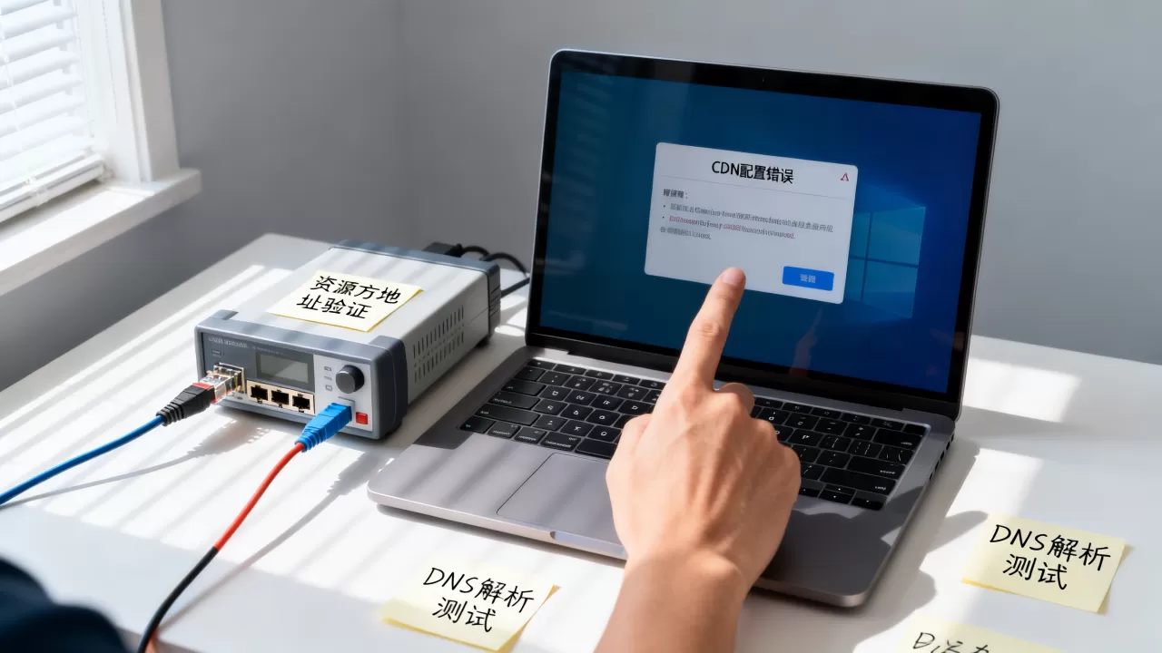 CDN资源方错误怎么解决？CDN配置错误导致网站打不开