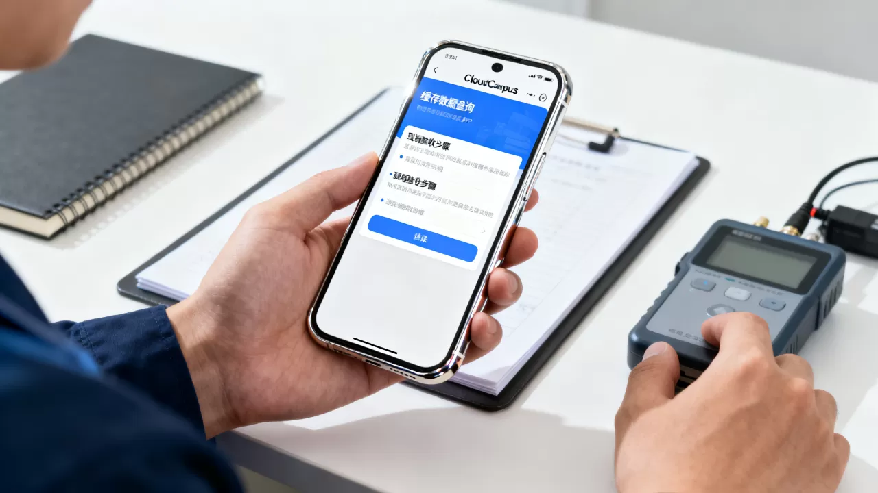 安卓网络数据缓存怎么查？CloudCampus APP现场验收教程