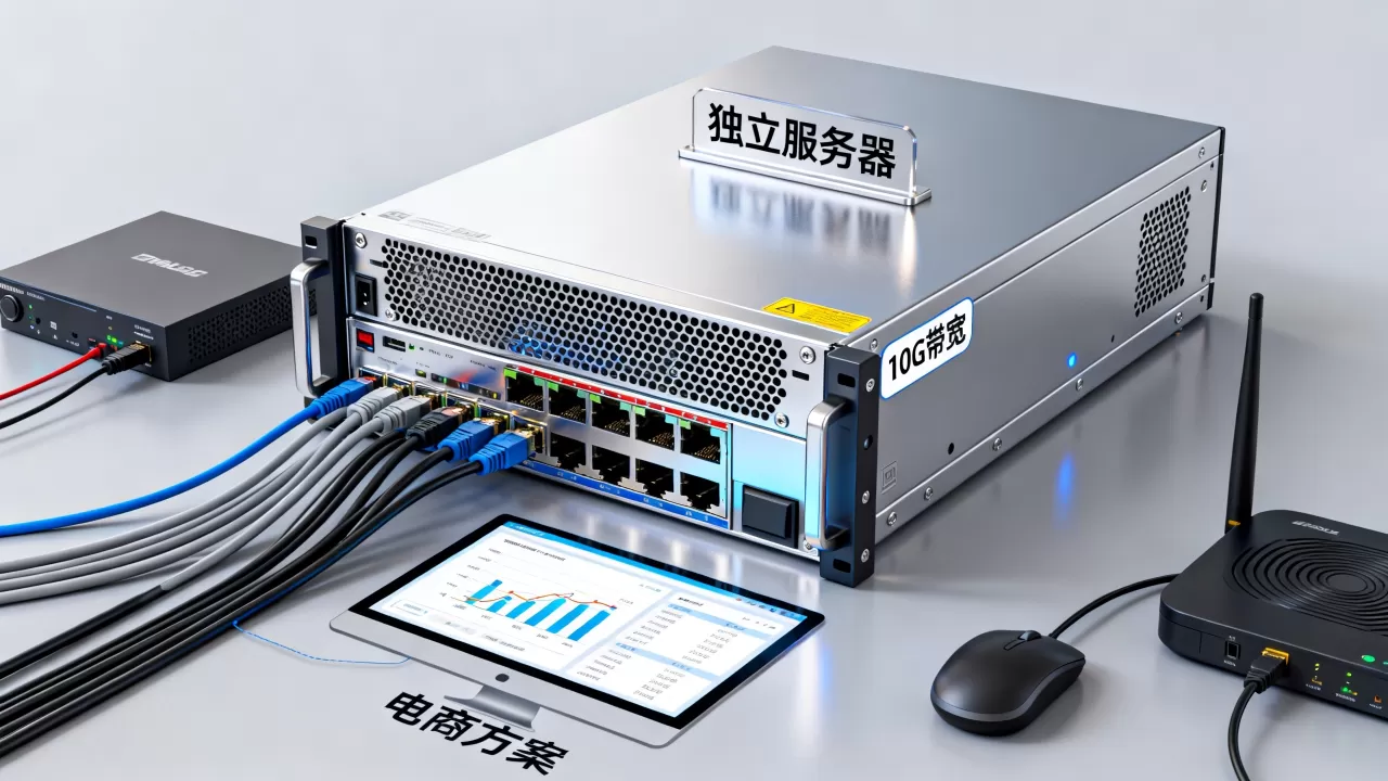 10G带宽独立服务器建电商方案靠谱吗？服务器带宽怎么选