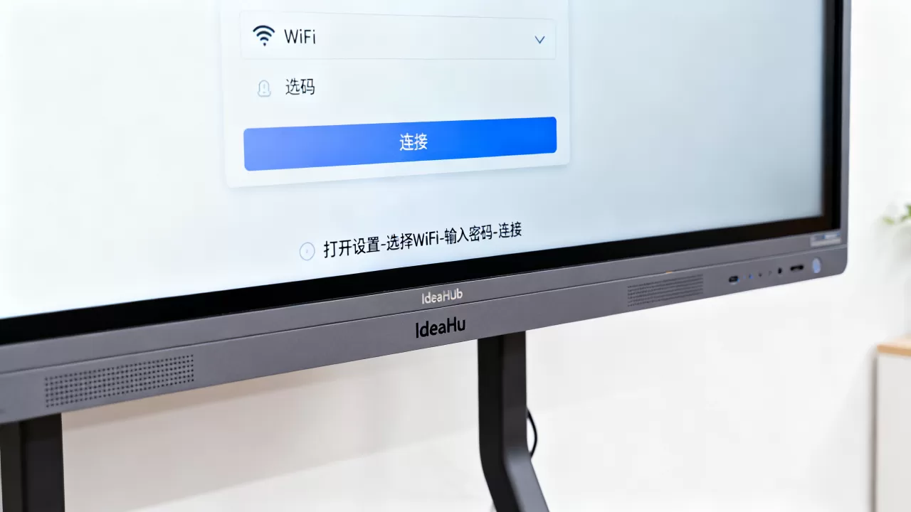 安卓WiFi通信程序怎么设置？IdeaHub Board设备连接WiFi教程