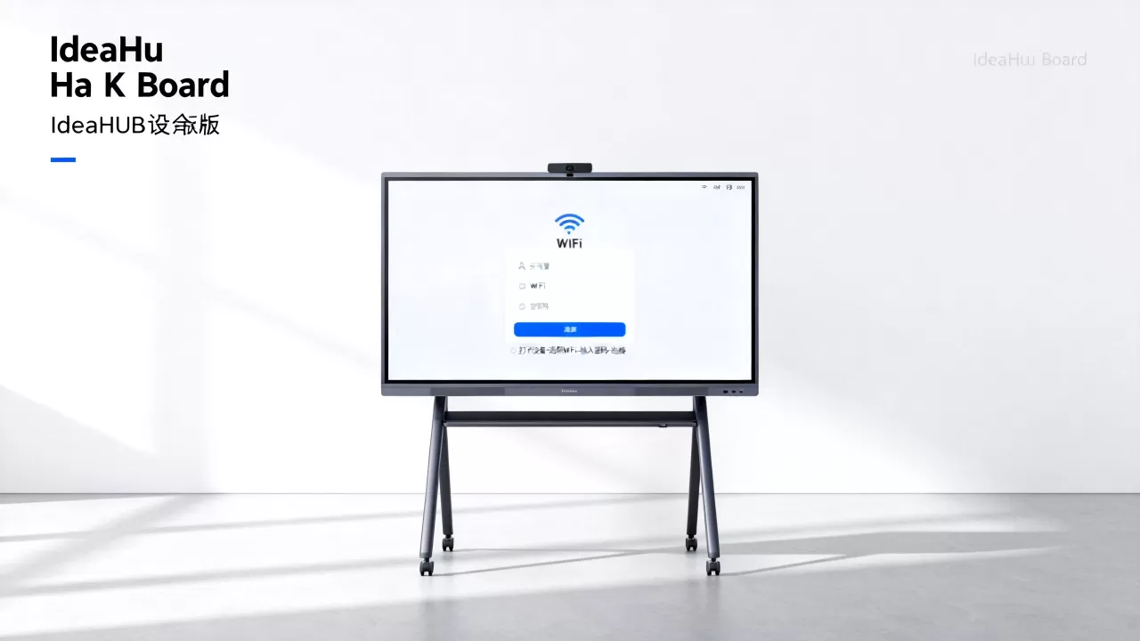 安卓WiFi通信程序怎么设置？IdeaHub Board设备连接WiFi教程