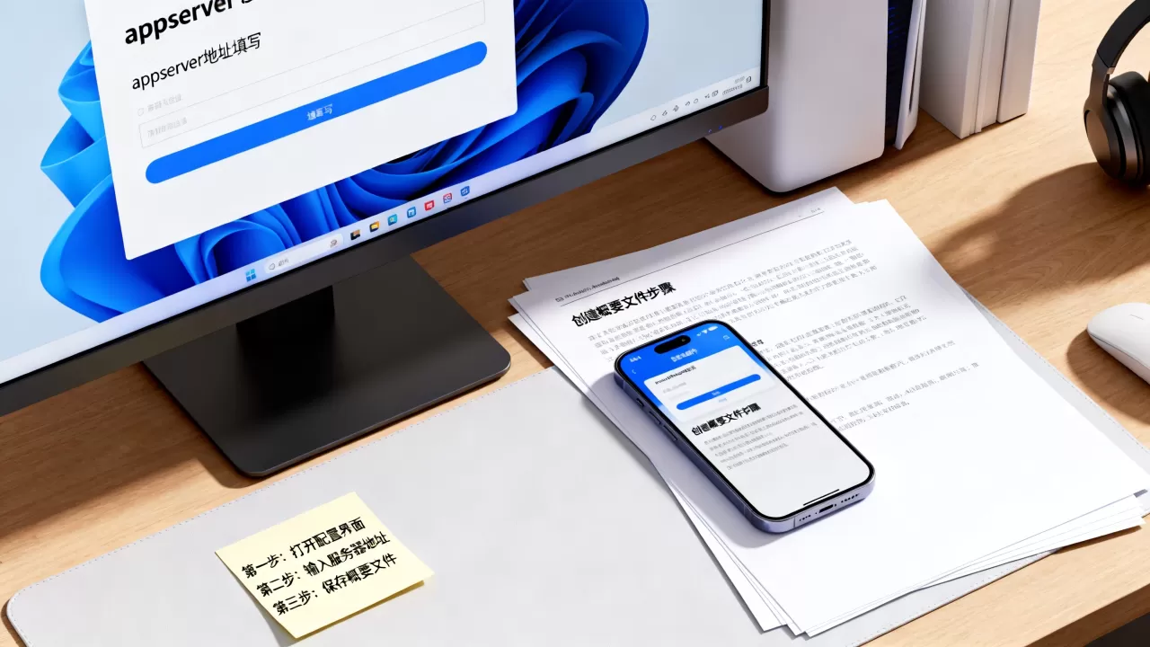 appserver地址怎么填？创建概要文件的具体步骤