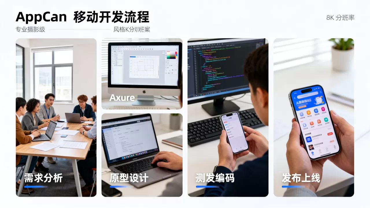 AppCan移动开发全流程怎么做？移动端开发需要哪些步骤