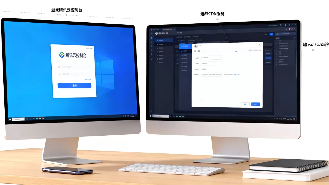discuz cdn 腾讯云怎么配置？discuz 接入腾讯云 cdn 教程