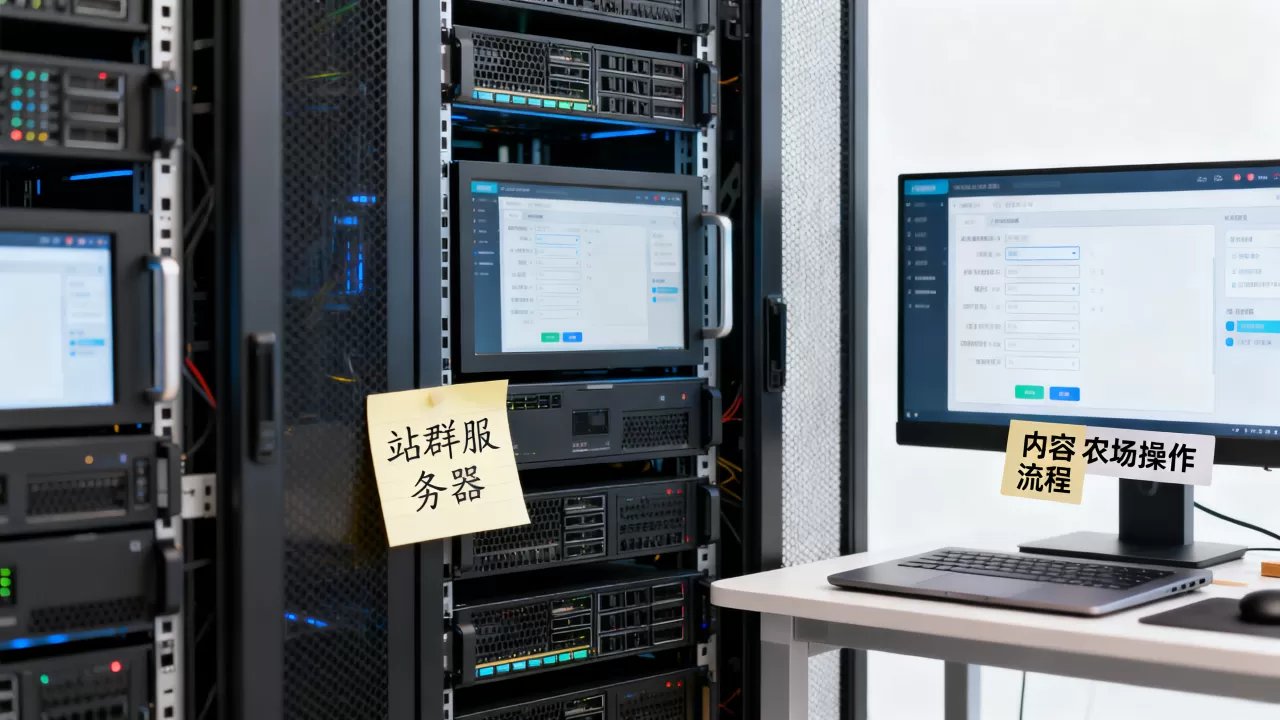 站群服务器做内容农场可行吗？内容农场怎么操作