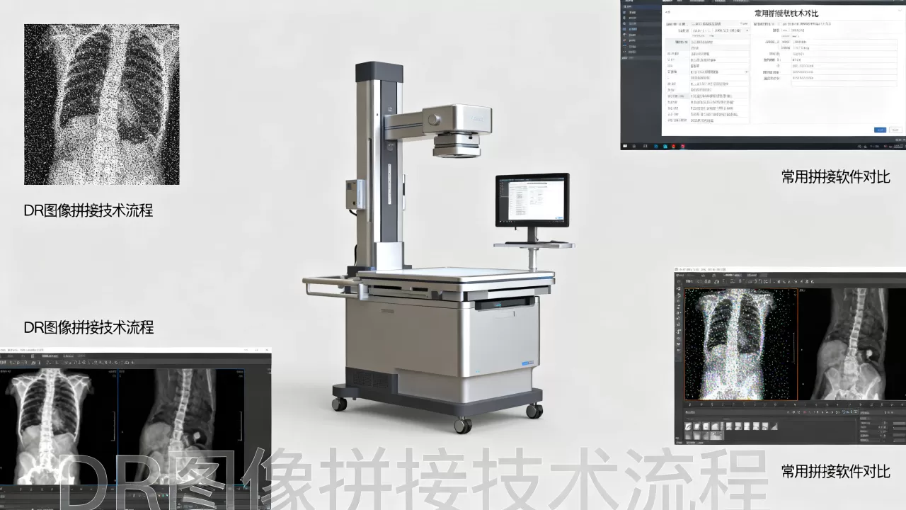 DR检测图像拼接技术如何实现？DR拍片图像拼接软件哪个好