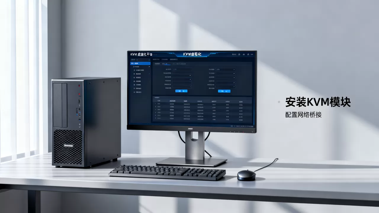 独立服务器怎么搭建KVM虚拟化平台？KVM虚拟化平台搭建教程