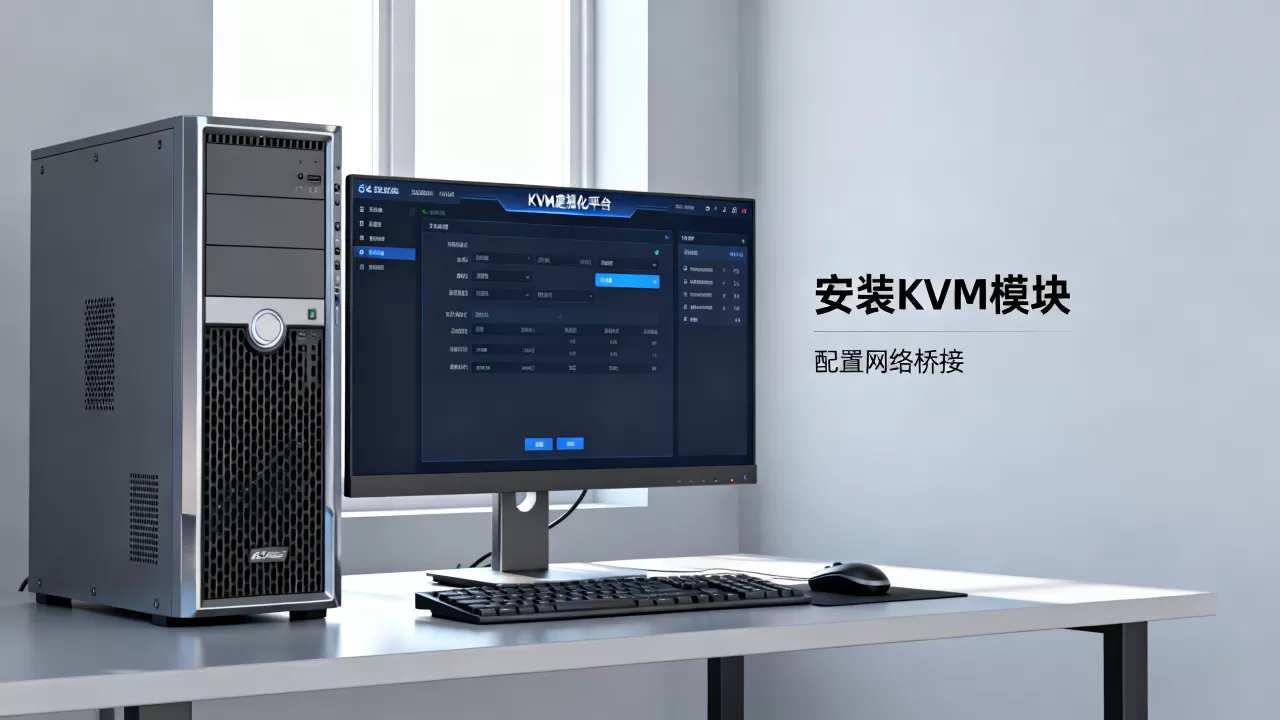 独立服务器怎么搭建KVM虚拟化平台？KVM虚拟化平台搭建教程