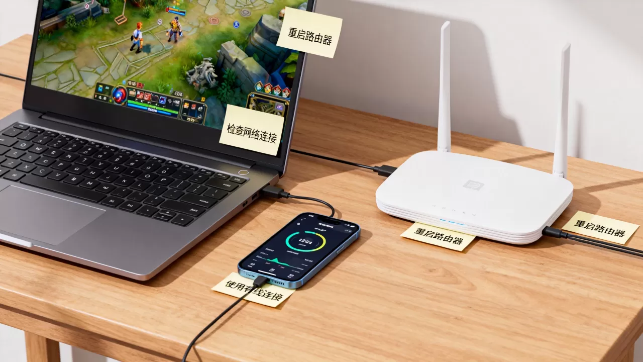 游戏服务器延迟怎么解决？游戏卡顿延迟高怎么办