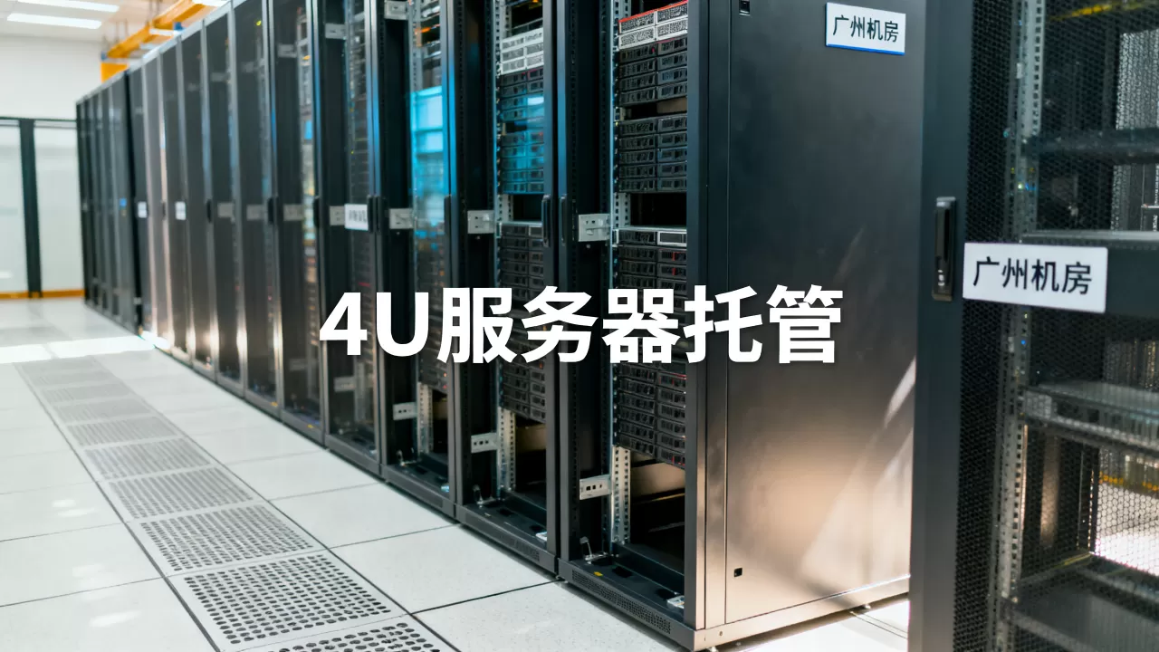 广州4U服务器托管费用贵吗？广州机房服务器托管多少钱