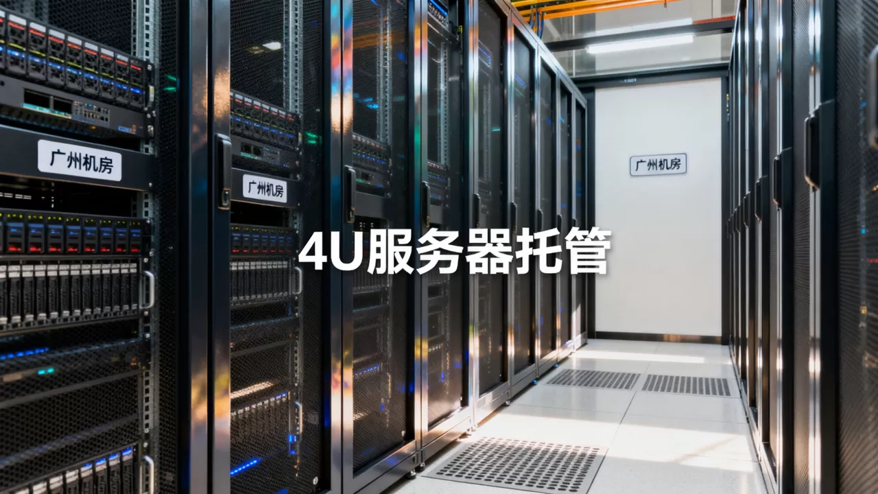广州4U服务器托管费用贵吗？广州机房服务器托管多少钱