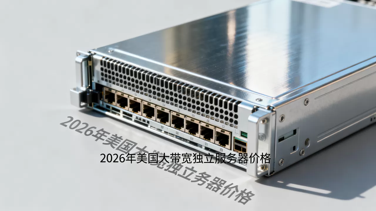 租用美国大带宽独立服务器多少钱？2026年最新价格表