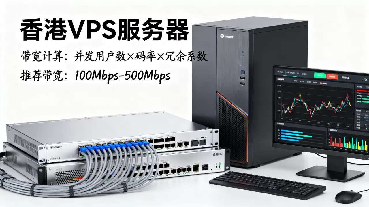 香港VPS搭建直播源站带宽怎么算？直播源站带宽需求多少合适