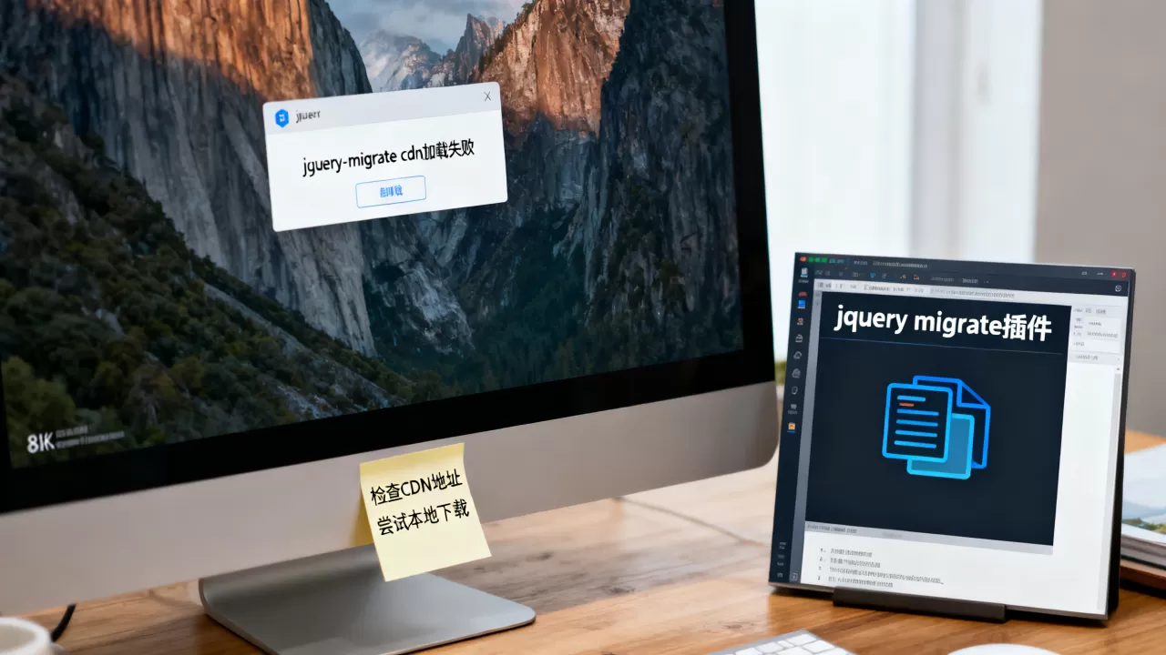 jquery-migrate cdn加载失败怎么办？jquery migrate插件最新版下载