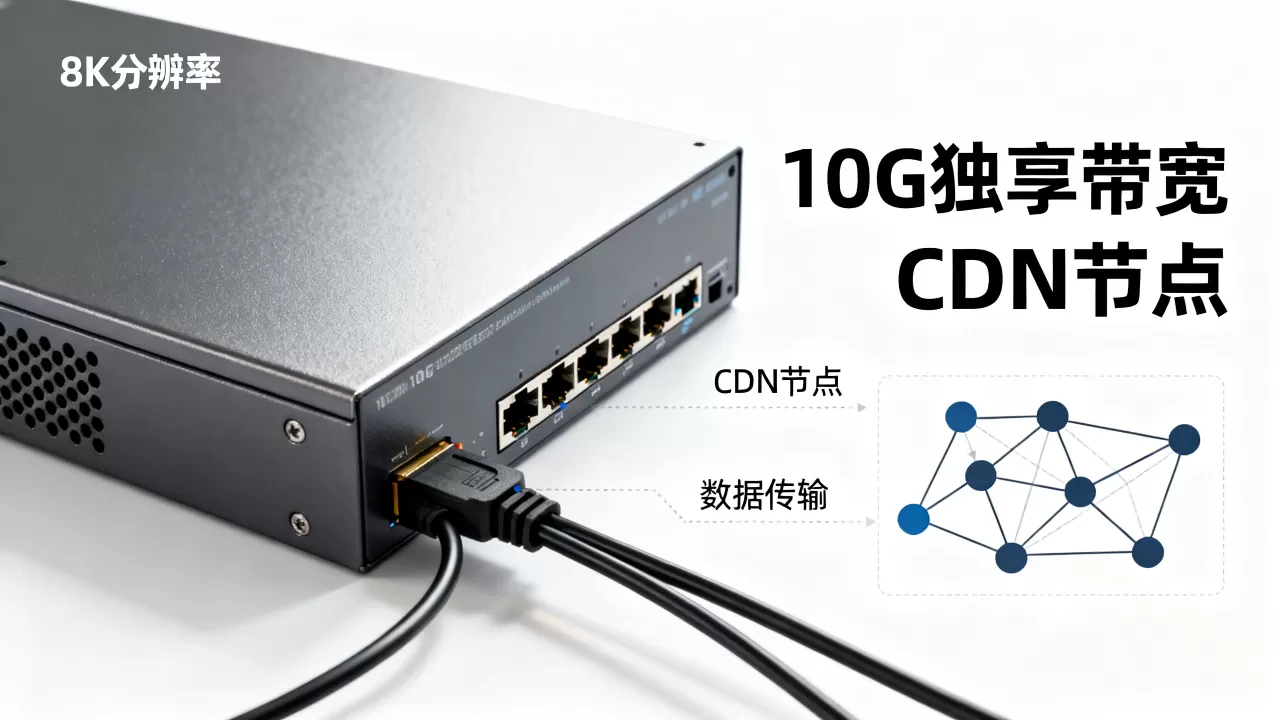 10G独享带宽服务器做CDN效果如何？10G独享带宽服务器做CDN方案