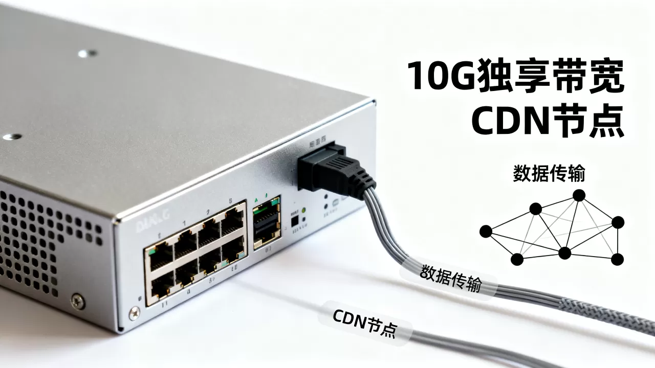 10G独享带宽服务器做CDN效果如何？10G独享带宽服务器做CDN方案