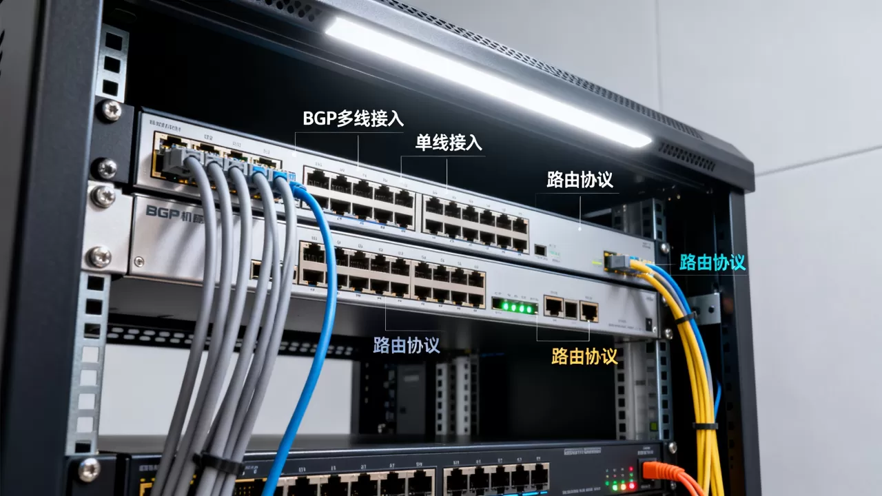 BGP机房多线接入原理是什么？多线接入和单线区别