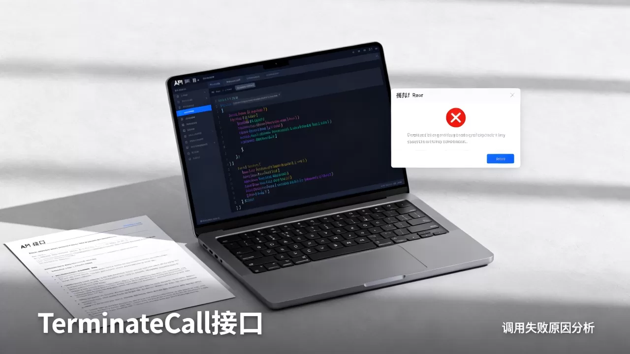API场景_终止呼叫场景API为何调用失败？如何调用TerminateCall接口