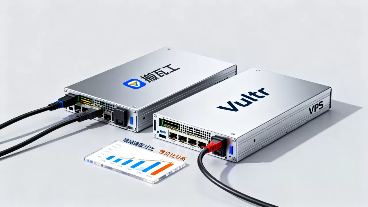 搬瓦工和Vultr哪个建站速度快？VPS服务器哪家性价比高