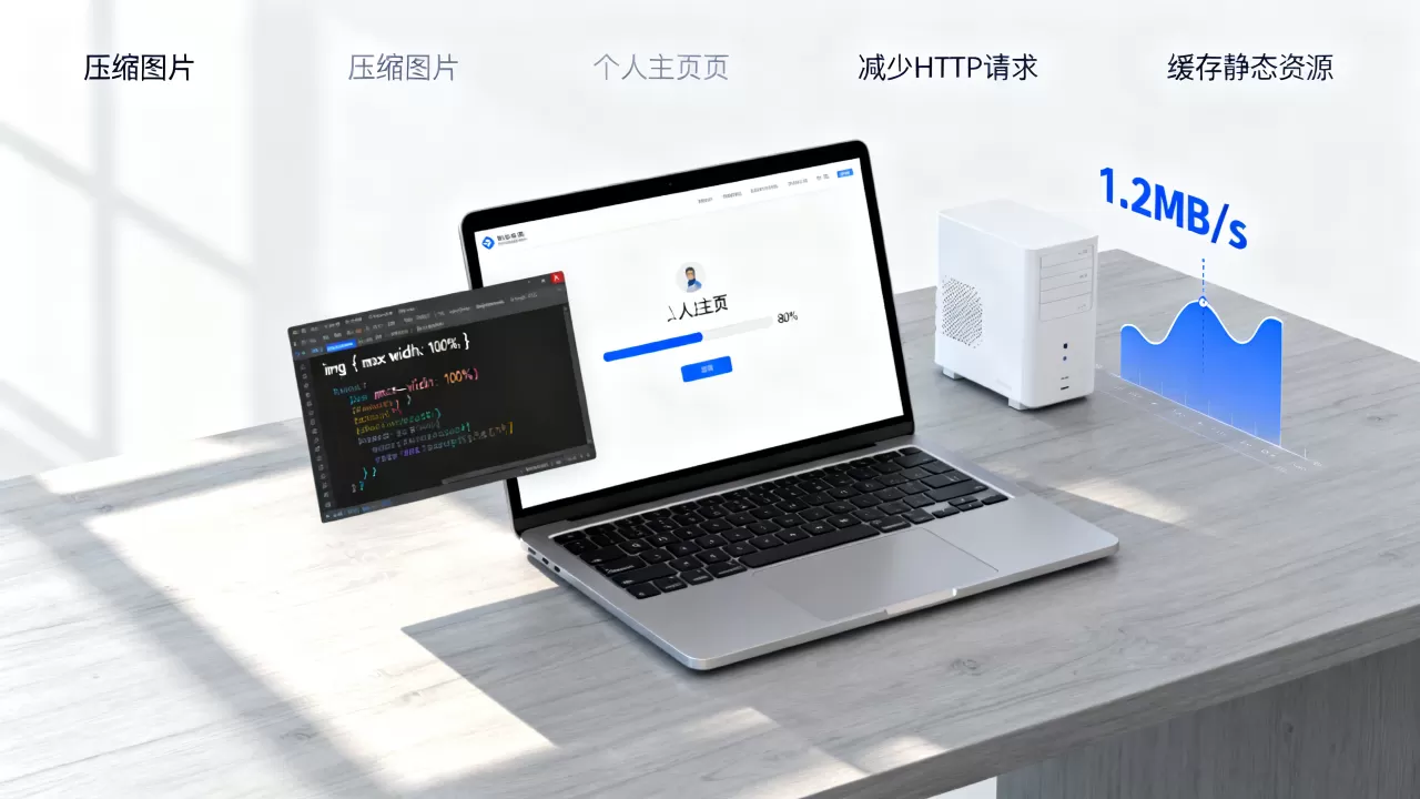 个人主页加载数据慢怎么办？如何优化前端页面加载速度