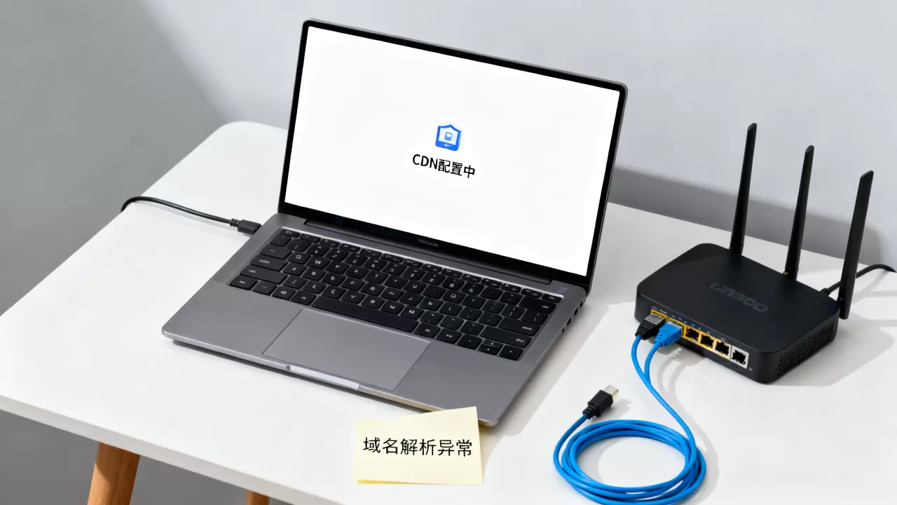 域名添加CDN报错怎么回事？域名配置CDN后无法访问
