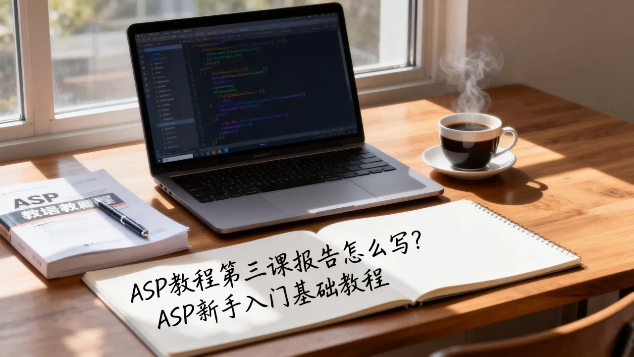 ASP教程第三课报告怎么写？ASP新手入门基础教程