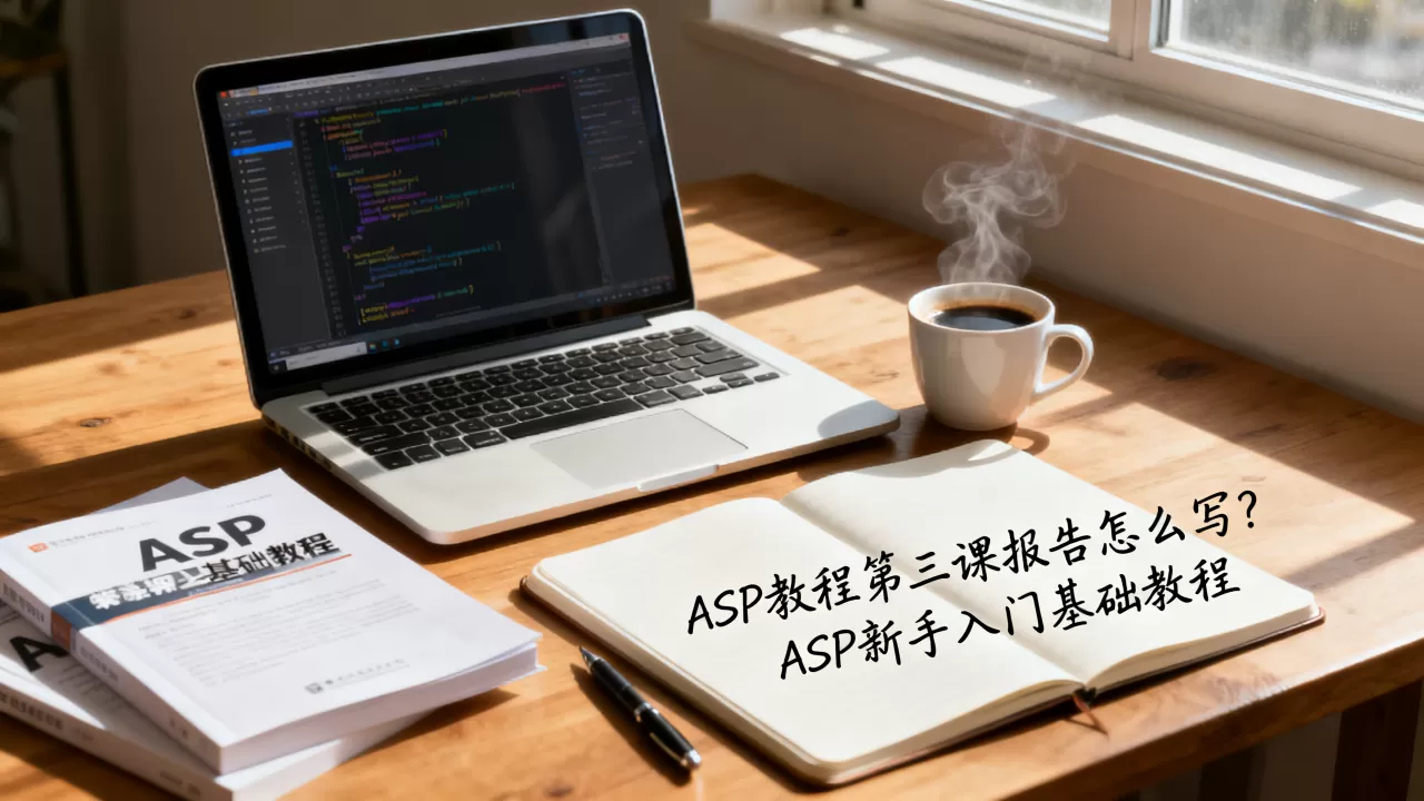 ASP教程第三课报告怎么写？ASP新手入门基础教程