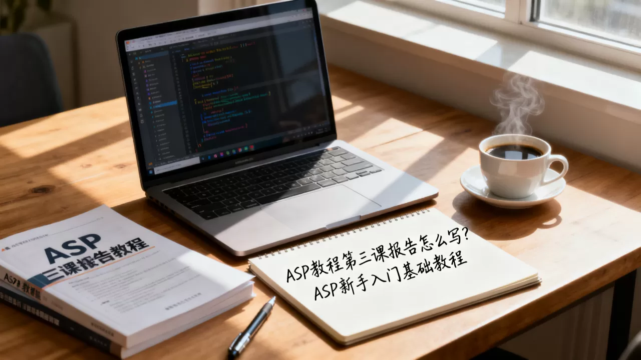 ASP教程第三课报告怎么写？ASP新手入门基础教程