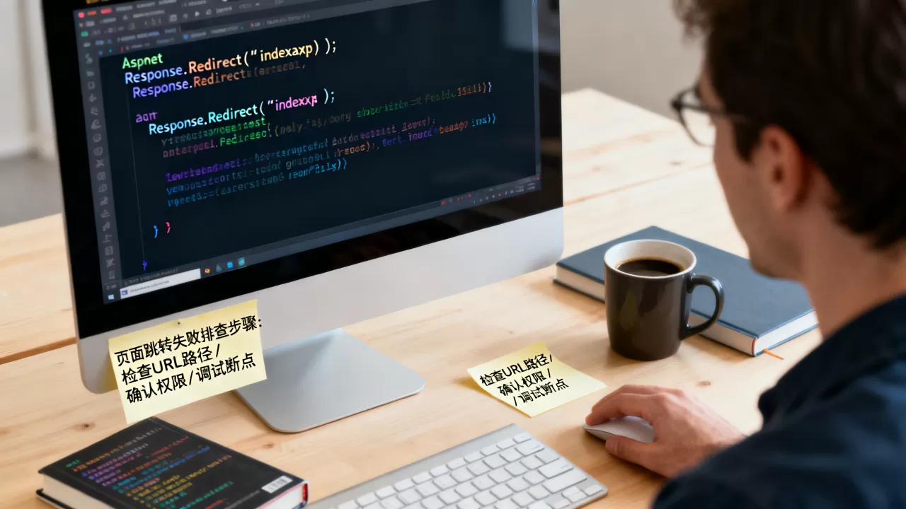 aspnet页面跳转失败怎么办？aspnet页面跳转代码怎么写