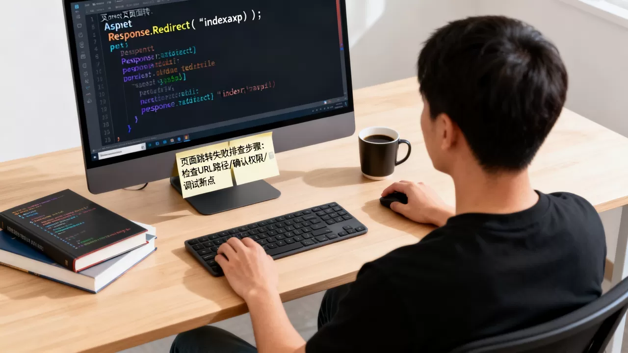 aspnet页面跳转失败怎么办？aspnet页面跳转代码怎么写