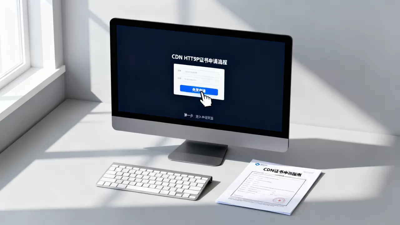 CDN HTTPS证书怎么免费申请？如何免费申请CDN证书