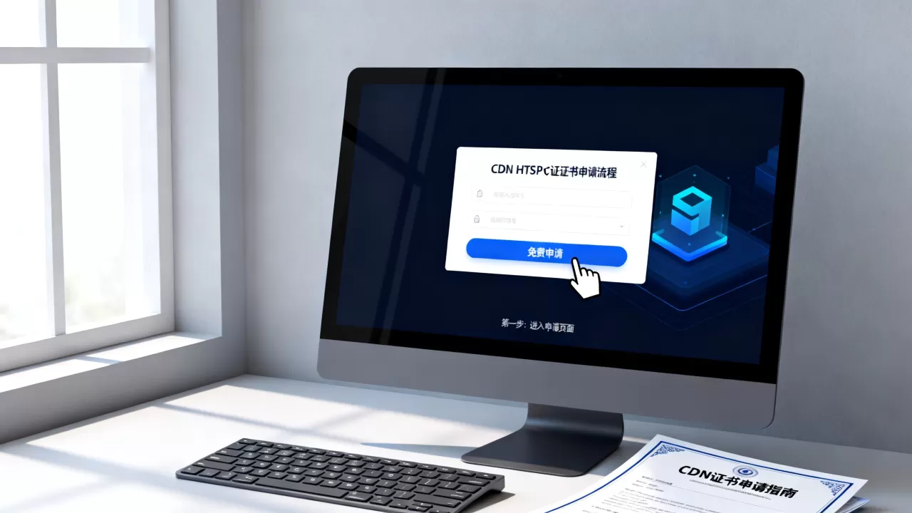 CDN HTTPS证书怎么免费申请？如何免费申请CDN证书